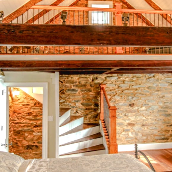 Interior Staircase in Historic Renovation