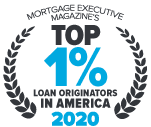 Mortgage executive magazine top 1 percent loan originators in america 2020